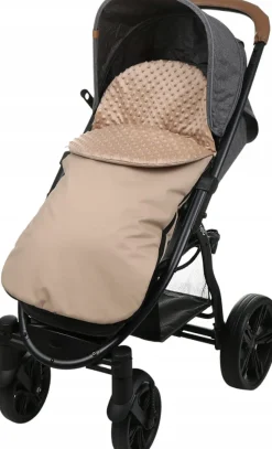 Babymam śpiworek minky do wózka sanek gondoli fotelika