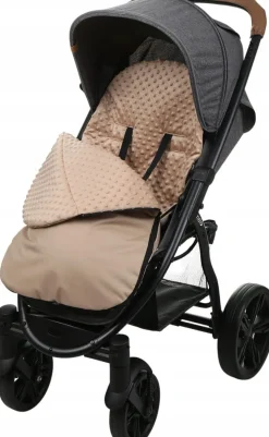 Babymam śpiworek minky do wózka sanek gondoli fotelika