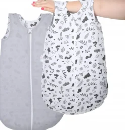 Babymam śpiworek muślinowy niemowlęcy do spania