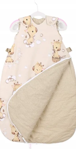 Babymam śpiworek niemowlęcy do spania całoroczny dream warm bawełna 100%