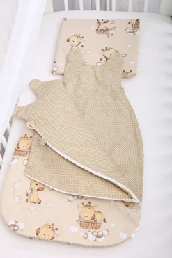 Babymam śpiworek niemowlęcy do spania całoroczny dream warm bawełna 100%