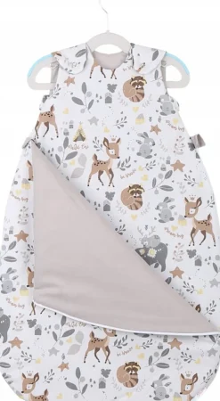 Babymam śpiworek niemowlęcy do spania całoroczny dream warm bawełna 100%