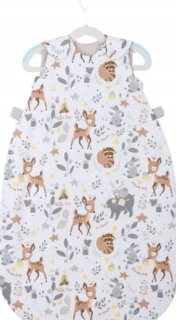 Babymam śpiworek niemowlęcy do spania całoroczny dream warm bawełna 100%
