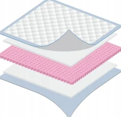 Babymam podkład jednorazowy 60x90 cm podkłady higieniczne przewijak 50szt