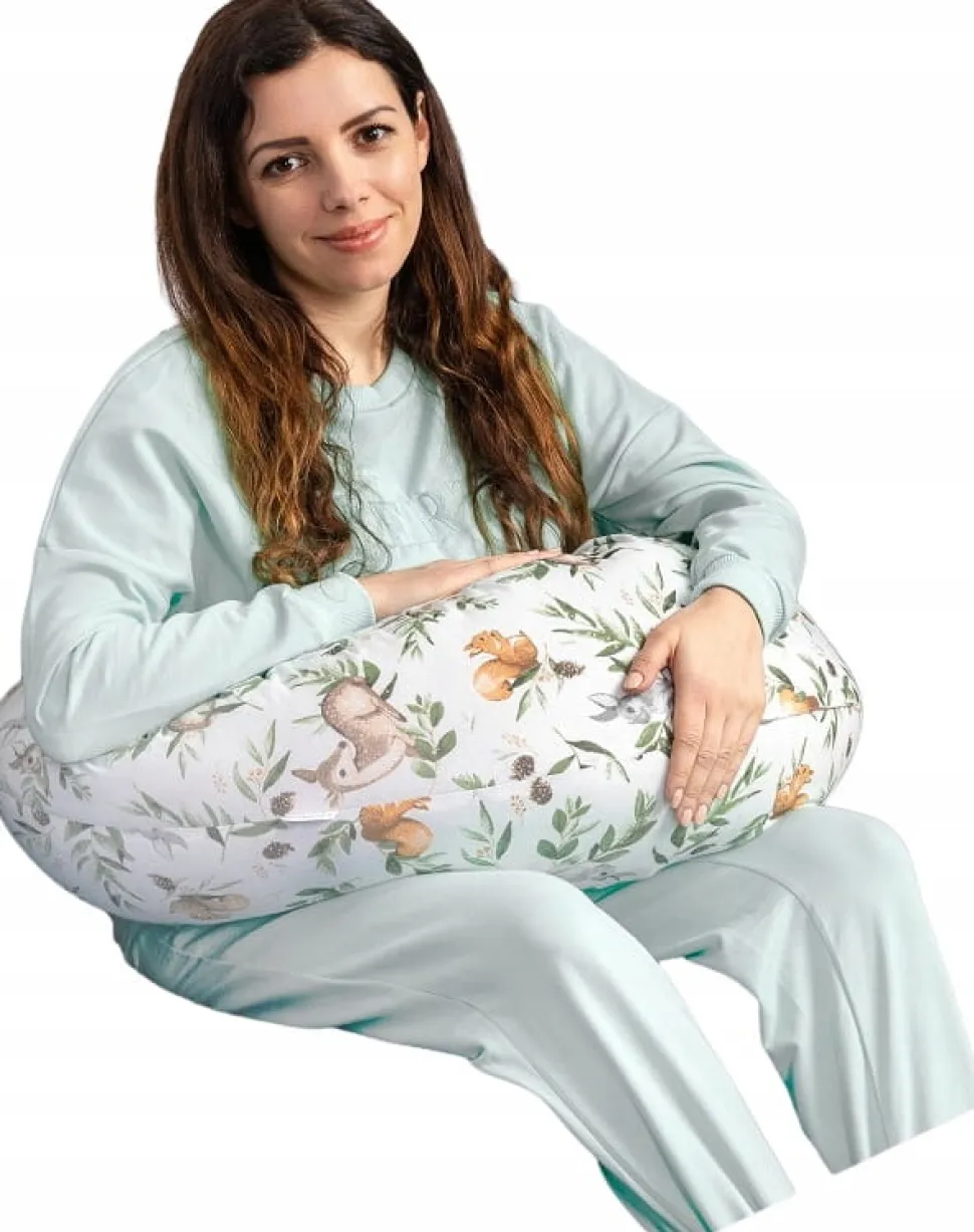 Babymam poduszka ciążowa rogal do spania karmienia