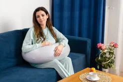 Babymam poduszka ciążowa rogal do spania karmienia