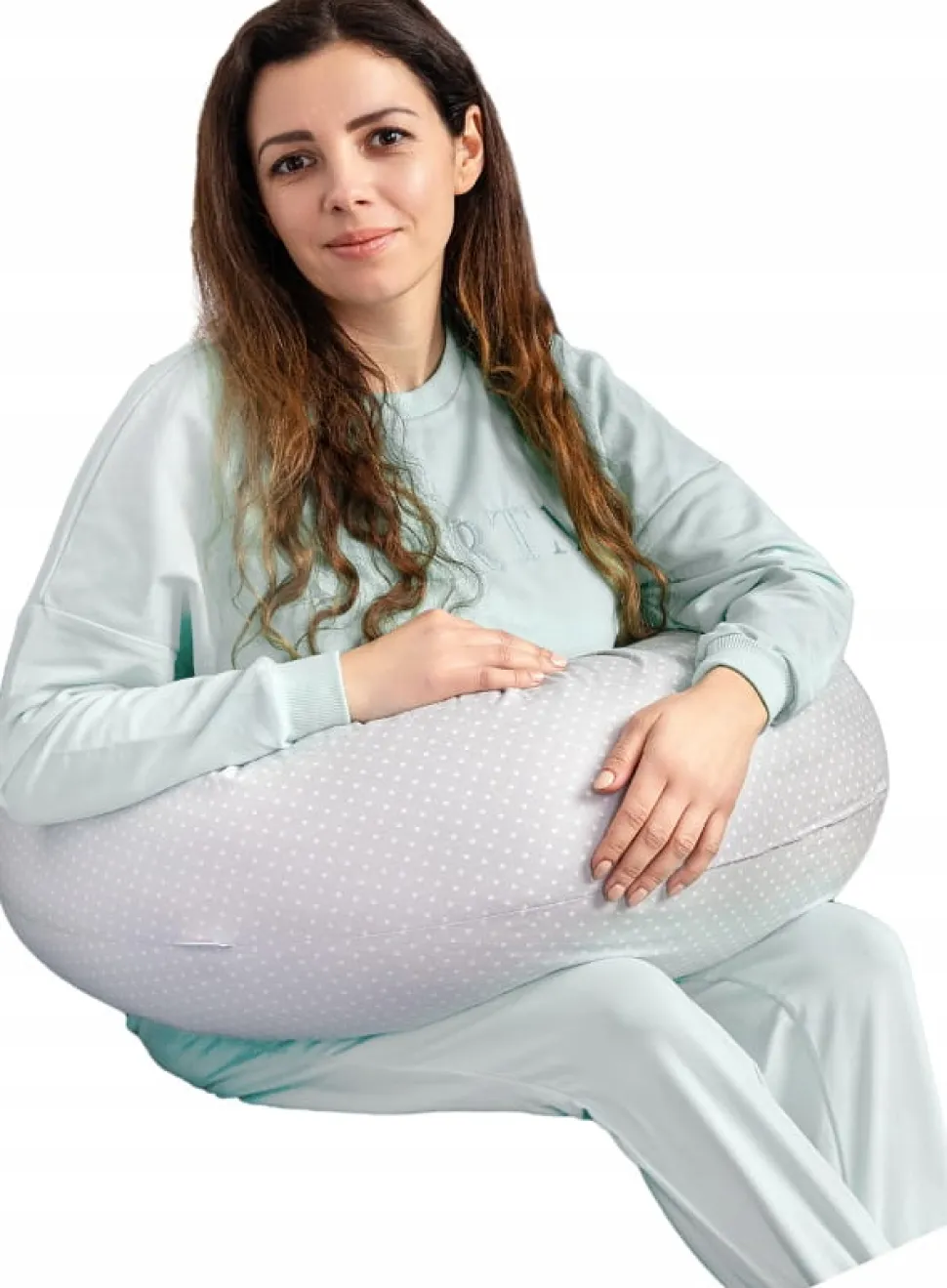 Babymam poduszka ciążowa rogal do spania karmienia