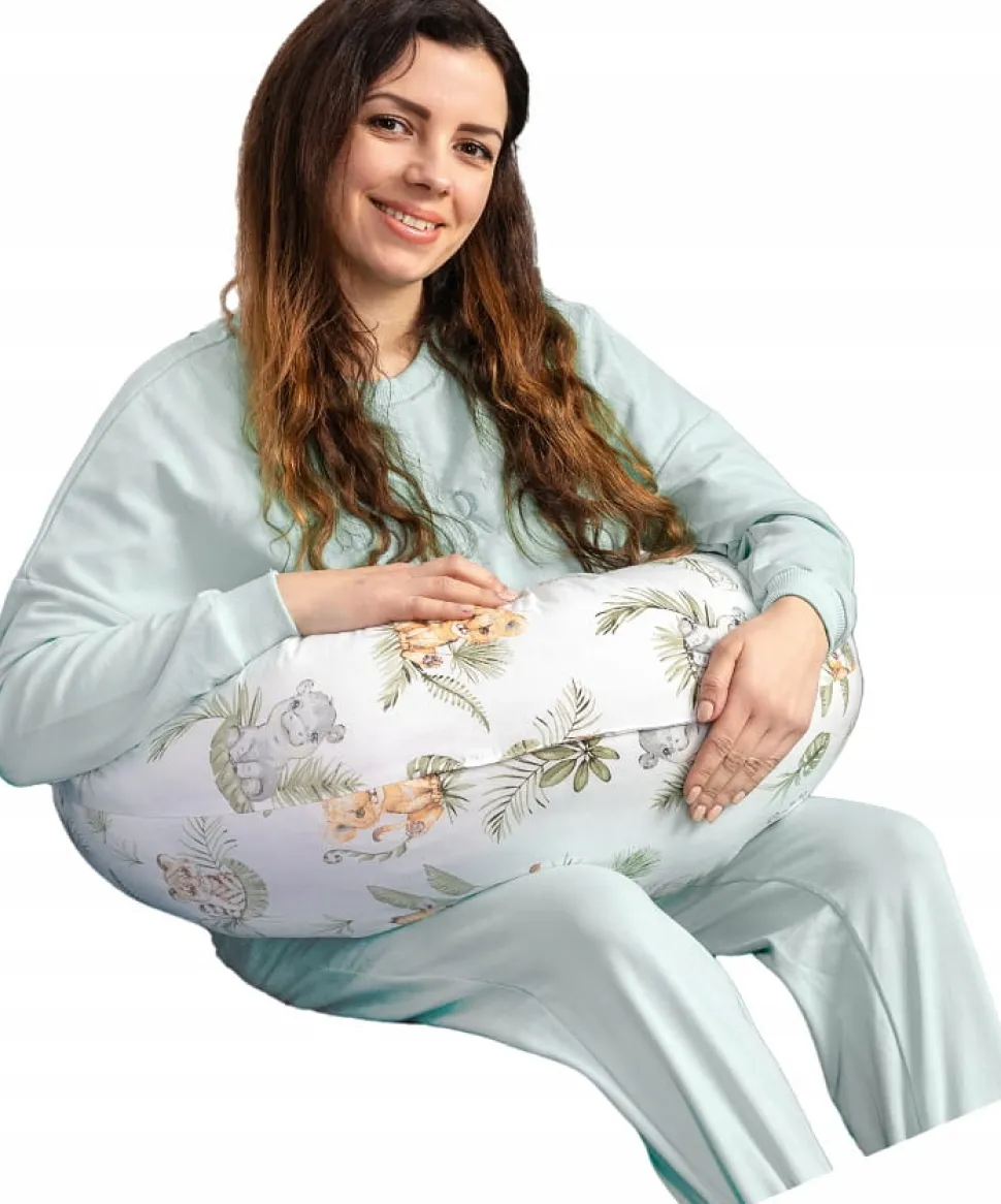 Babymam poduszka ciążowa rogal do spania karmienia