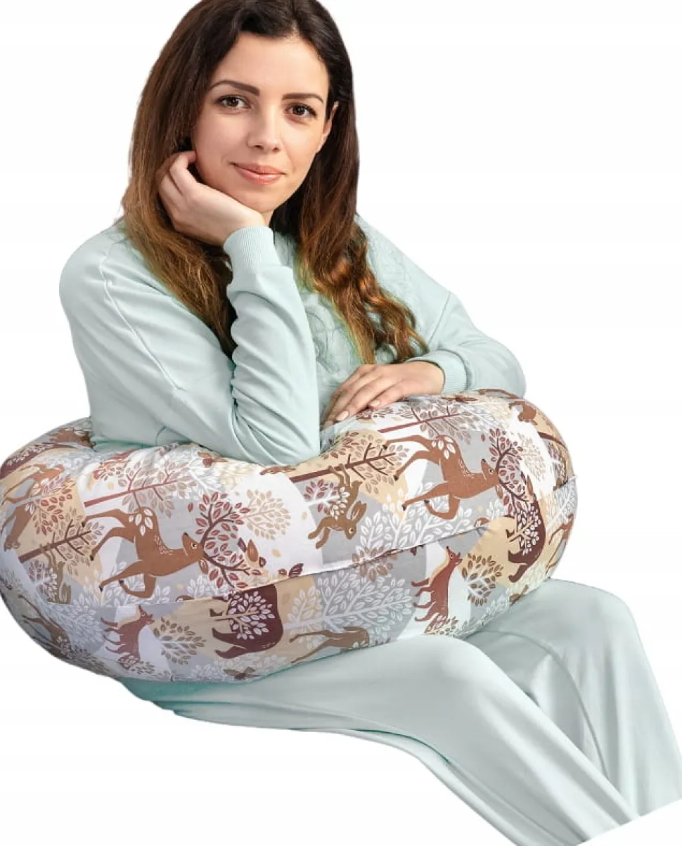 Babymam poduszka ciążowa rogal do spania karmienia