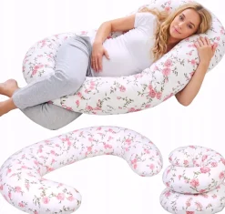 Babymam poduszka ciążowa rogal do spania typ c 3w1