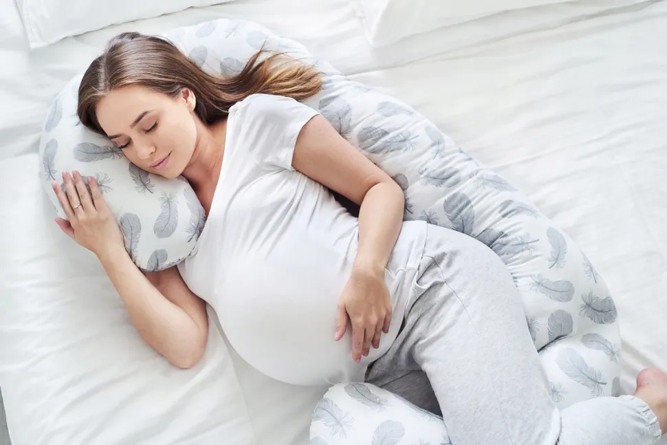 Babymam poduszka ciążowa rogal do spania typ c 3w1