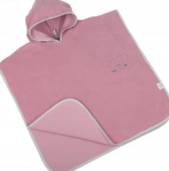 Babymam poncho kąpielowe okrycie z kapturem duże
