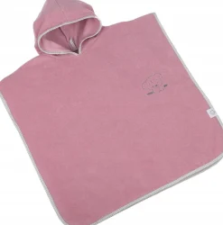 Babymam poncho kąpielowe okrycie z kapturem duże