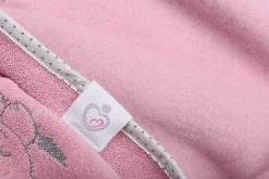 Babymam poncho kąpielowe okrycie z kapturem duże