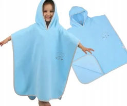Babymam poncho kąpielowe okrycie z kapturem duże