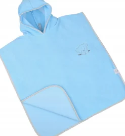 Babymam poncho kąpielowe okrycie z kapturem duże