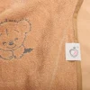 Babymam poncho kąpielowe okrycie z kapturem duże