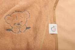 Babymam poncho kąpielowe okrycie z kapturem duże