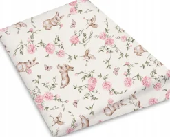Babymam poszewka na poduszkę klin do łóżeczka 59x37 bawełna