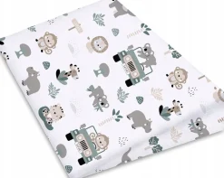 Babymam poszewka na poduszkę klin do łóżeczka 59x37 bawełna