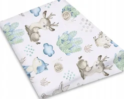 Babymam poszewka na poduszkę klin do łóżeczka 59x37 bawełna