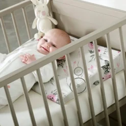 Babymam poszewka na poduszkę klin do łóżeczka 59x37 bawełna