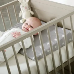 Babymam poszewka na poduszkę klin do łóżeczka 59x37 bawełna