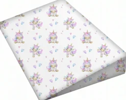 Babymam poszewka na poduszkę klin do łóżeczka 59x37 bawełna