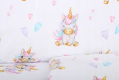Babymam poszewka na poduszkę klin do łóżeczka 59x37 bawełna