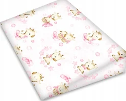 Babymam poszewka na poduszkę klin do łóżeczka 59x37 bawełna
