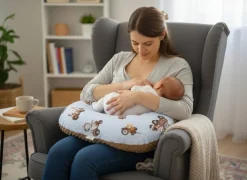 Babymam poszewka na rogal minky do karmienia xxl