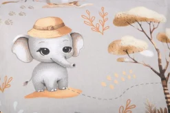 Babymam prześcieradło do kołyski 90x40 cm z gumką 100% bawełna