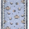 Babymam prześcieradło do kołyski 90x40 cm z gumką 100% bawełna