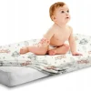 Babymam prześcieradło do kołyski 90x40 cm z gumką 100% bawełna