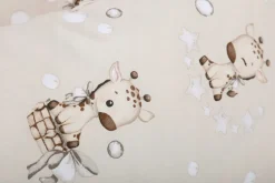 Babymam prześcieradło do kołyski 90x40 cm z gumką 100% bawełna
