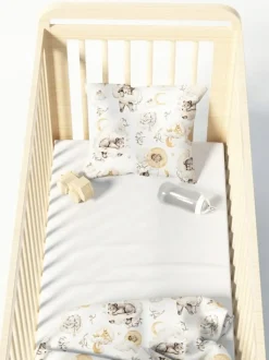 Babymam prześcieradło jersey z gumką do łóżeczka 140x70