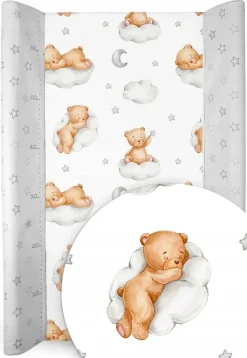 Babymam prześcieradło na przewijak pokrowiec z gumką 70cm bawełna