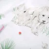 Babymam prześcieradło z gumką 90x200 cm bawełna 100% grube miękkie