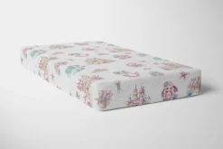 Babymam prześcieradło z gumką 90x200 cm bawełna 100% grube miękkie