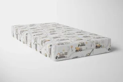 Babymam prześcieradło z gumką 90x200 cm bawełna 100% grube miękkie