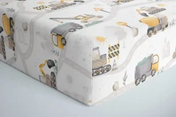 Babymam prześcieradło z gumką 90x200 cm bawełna 100% grube miękkie