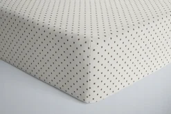 Babymam prześcieradło z gumką 90x200 cm bawełna 100% grube miękkie