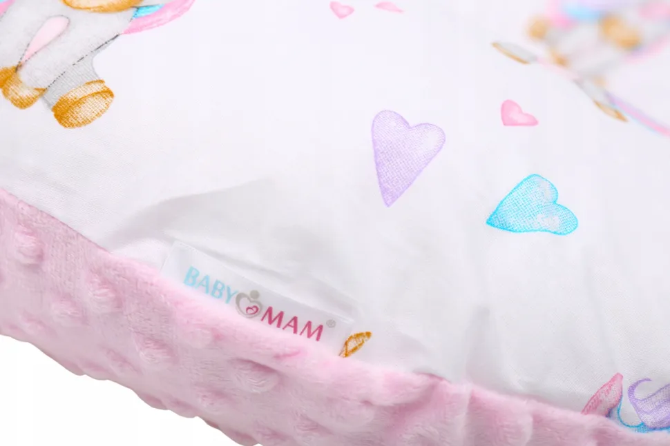 Babymam rogal minky poduszka do karmienia xxl