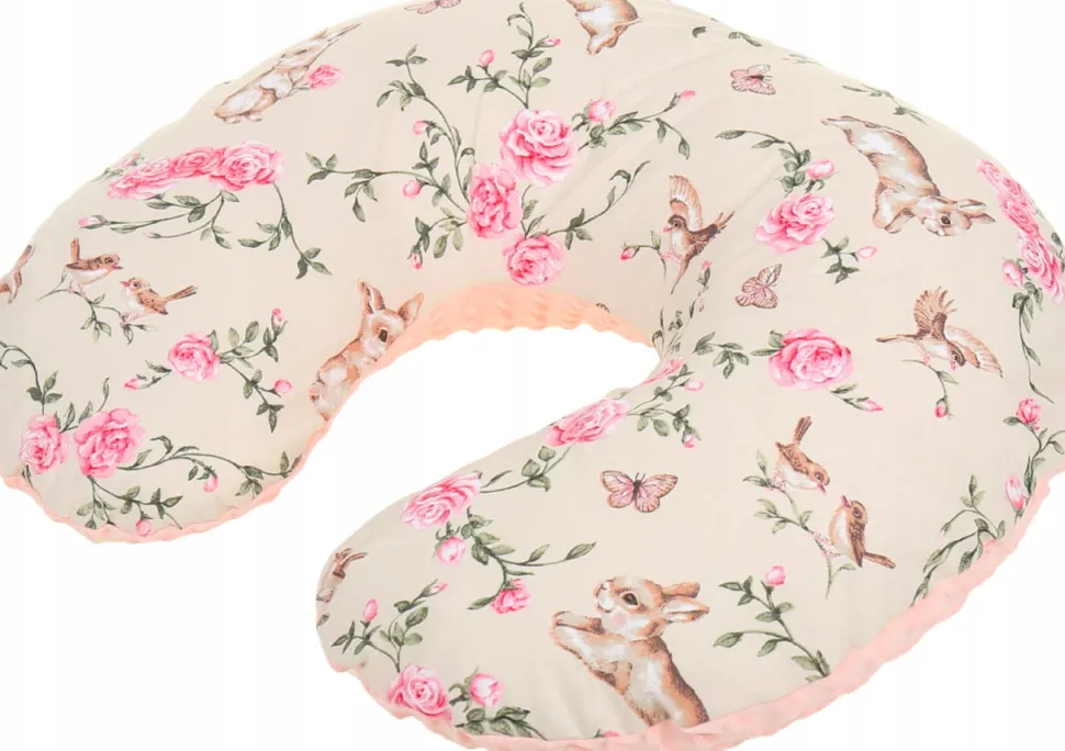 Babymam rogal minky poduszka do karmienia xxl