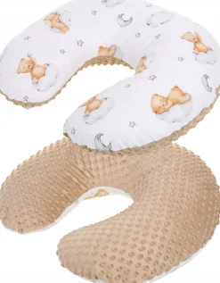 Babymam rogal minky poduszka do karmienia xxl