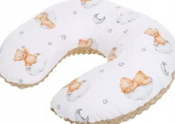 Babymam rogal minky poduszka do karmienia xxl
