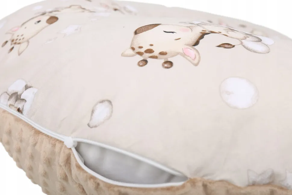 Babymam rogal minky poduszka do karmienia xxl