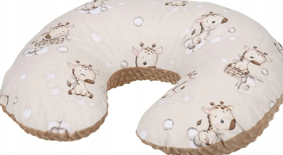 Babymam rogal minky poduszka do karmienia xxl