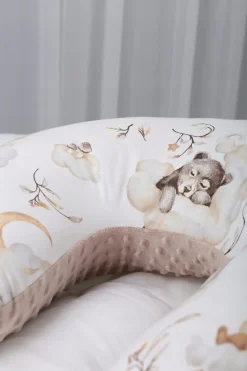 Babymam rogal minky poduszka do karmienia xxl