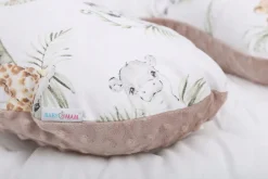 Babymam rogal minky poduszka do karmienia xxl